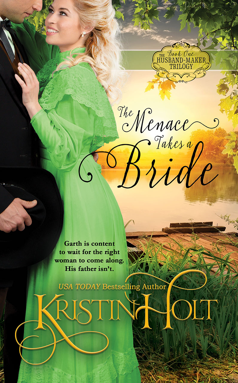 Kristin Holt | eBook Cover Art : The Menace Takes a Bride