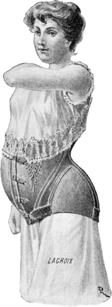 Kristin Holt | Corsets in the Era: Yes, even Maternity Corsets. Image: Maternity Corset, via Pinterest