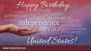 Kristin Holt | Happy Birthday, United States! Related to Victorian Letters to Santa.