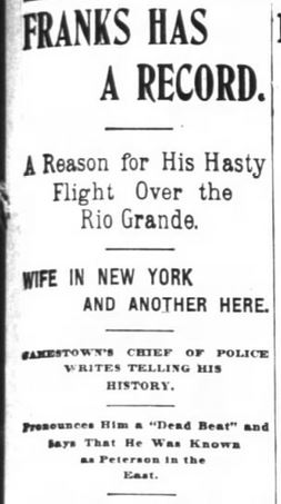 San Francisco Chronicle. 29 January, 1899. Part 2 of 10.