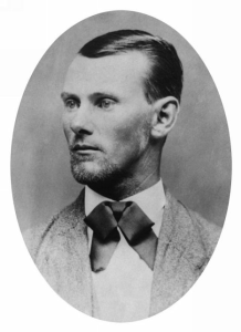 Jesse James in the 1880s, from
