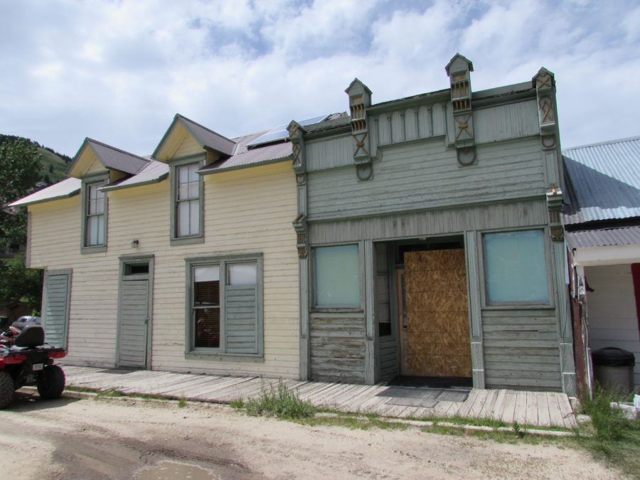 Kristin Holt | Historic Silver City, Idaho. Photo of boarded-up businesses. Private buildings in Silver City. Photo taken by Kristin Holt in 2016.