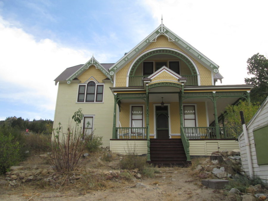 Kristin Holt | Historic Silver City, Idaho. Front view of the Historic Stoddard Mansion in Silver City. Image via flickr.