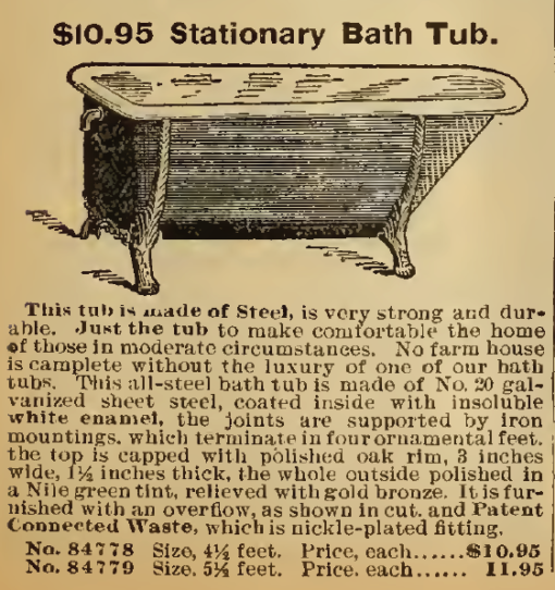 Old West Bath Tubs Kristin Holt