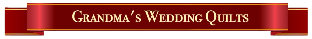 Kristin Holt |Grandma's Wedding Quilts Series Banner Logo