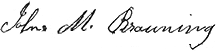 Kristin Holt | Famous Nineteenth Century Gunsmiths. Photo of John M. Browning's Signature, Public Domain, from bank check in 1891.