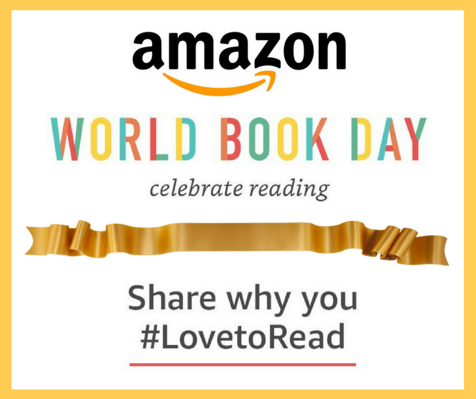 Kristin Holt | World Book and Copyright Day: April 23rd. "Amazon: World Book and Copyright Day. Celebrate Reading. Share why you #LovetoRead."