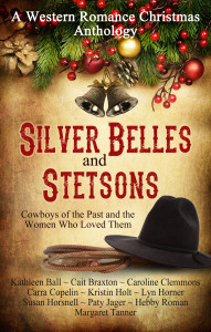 Kristin Holt | NEW RELEASE: Coming November 2nd (Preorder Available). Cover Art: Silver Belles and Stetsons, A Western Romance Christmas Anthology by 10 authors