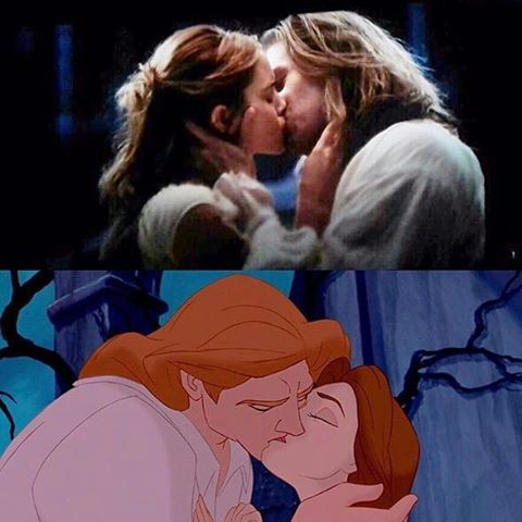 Kristin Holt | Myriad Definitions of "Sweet Romance" and/or "Clean Romance". Belle and Prince Kiss, Disney-Style.