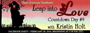 Kristin Holt | Sweet Americana Sweethearts ~ Leap into Love countodwn day 9, Kristin Holt