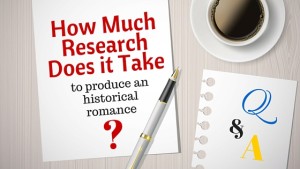 Kristin Holt | How Much Research Does It Take to produce an historical romance?