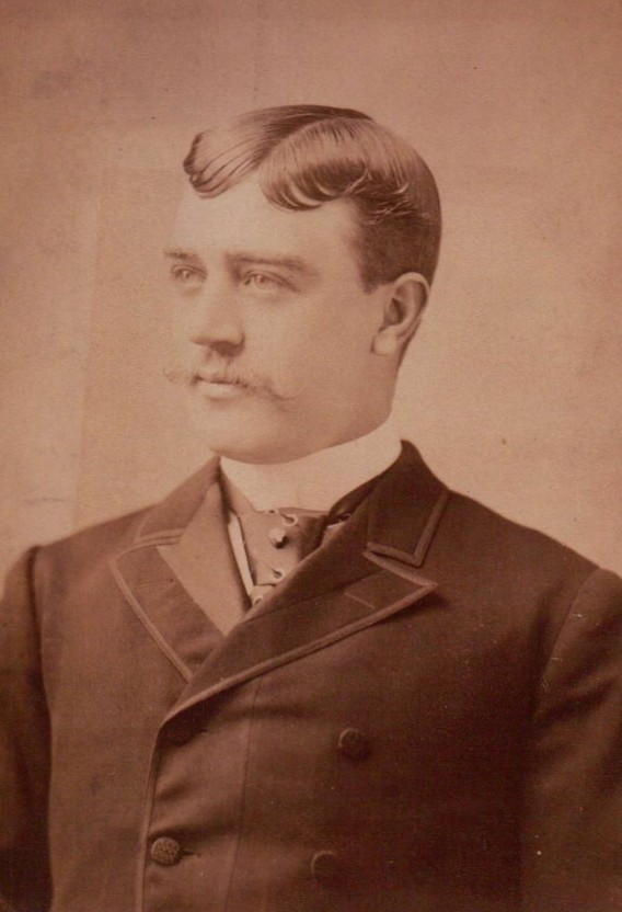 Kristin Holt | Photographic Inspiration. Vintage Victorian Photograph of Unidentified Handsome Man, probably 1890s