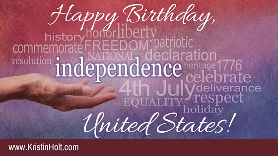 Kristin Holt | Happy Birthday, United States!