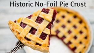 Kristin Holt | Historic No-Fail Pie Crust. Related to Victorian Apple Dumplings.