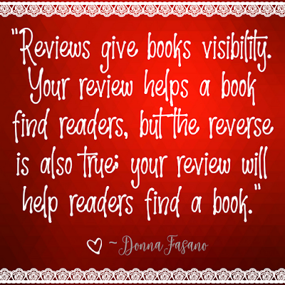 Kristin Holt | Quote: "Reviews give books visibility. Your review helps a book find readers, but the reverse is also true: your review will help readers find a book." ~ Donna Fasano. Styled by kristin Holt.