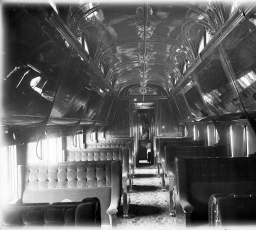 Kristin Holt | Luxury Travel 1890-style. Pullman car interior, Colorado Midland Railway Co. 1890 to 1910.
