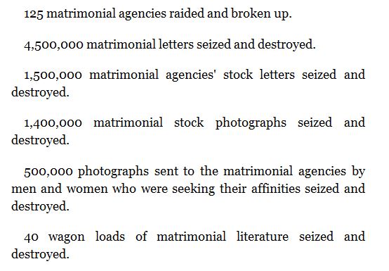 Kristin holt | Nineteenth Century Mail-Order Bride SCAMS, Part 5. Snippet from the title "Twenty Years a Detective", detailing the detective's achievements in the Matrimonial Agency fraudulent market.