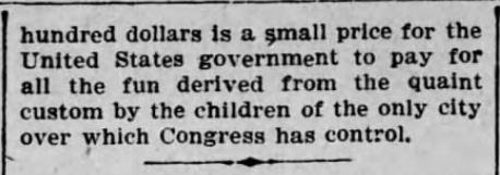 Kristin Holt | Victorian America Celebrates Easter. Annual Easter egg rolling in the White House Grounds (and expense!), Part 2. The Scranton Republican of Scranton, Pennsylvania, May 16, 1901.