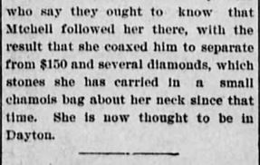 Kristin Holt | Nineteenth Century Mail-Order Bride SCAMS, Part 8. Published in the Akron Daily Democrat of Akron, Ohio on January 24, 1900. Part 5 of 5.