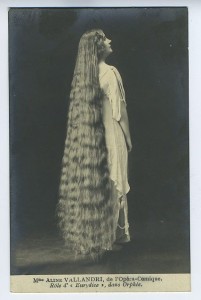 "Edwardian Rapunzel" from Flicker and Pinterest. Shared in L-O-N-G Victorian Hair by Author Kristin Holt.