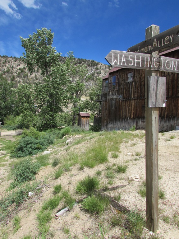 Kristin Holt | Historic Silver City, Idaho. Photograph: Intersection of Washington and an alley in historic Silver City, Idaho. Image: 2016, taken by Kristin Holt.