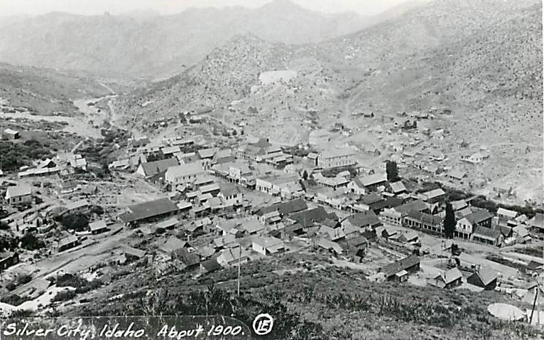 Kristin Holt | Historic Silver City, Idaho. Vintage photograph of Silver City, Idaho. Taken about 1900. Image courtesy of hmdb.org.