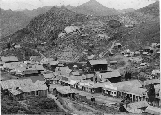 Kristin Holt | Historic Silver Silver City, Idaho. 1892. (#6018-140) Historical Photograph Collection, University of Idaho Library, Moscow, Idaho.