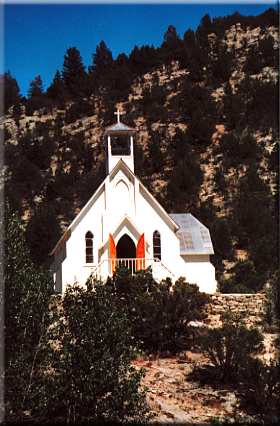 Kristin Holt | Silver City, Idaho's Historic Church 1898. Our Lady of Tears, Church in Silver City, Idaho.