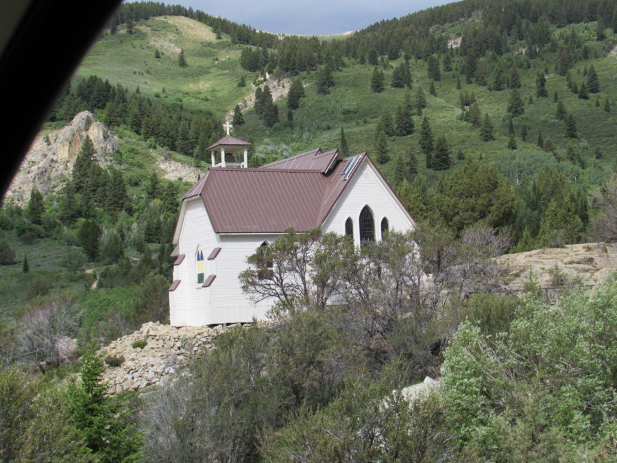 Kristin Holt | Silver City, Idaho’s Historic Church 1898. Exterior view of historic church. Photographed by Kristin Holt, 2016.