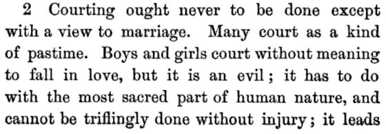 Kristin Holt | A Proper Victorian Courtship; The Marriage Guide for Young Men, part 1, p 58.