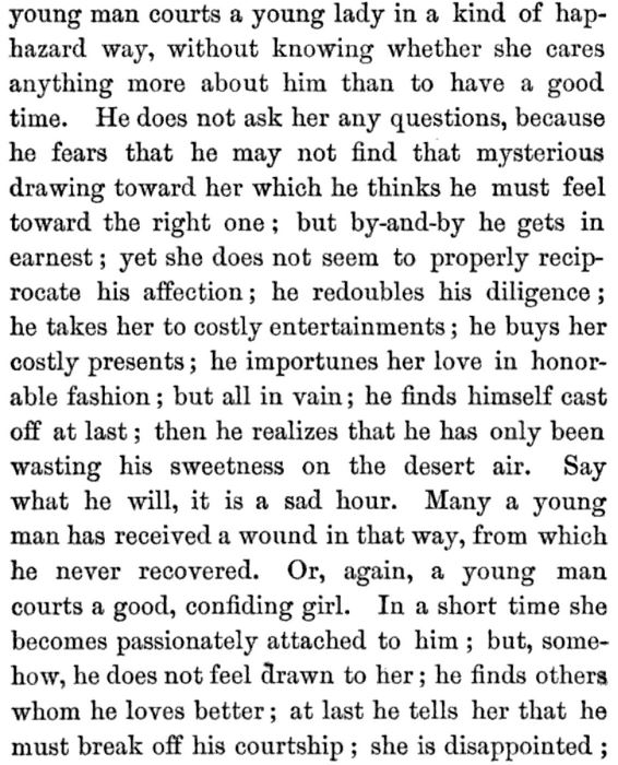 Kristin Holt | A Proper Victorian Courtship; The Marriage Guide for Young Men, part 10