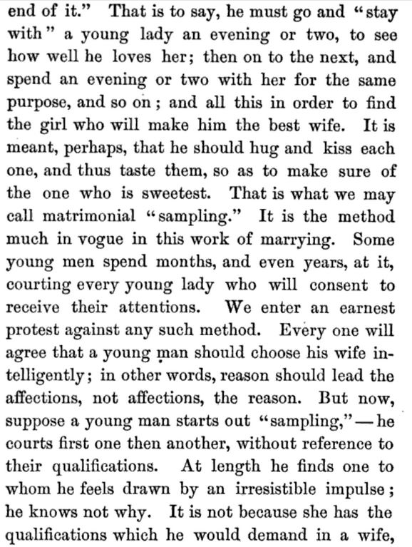 Kristin Holt | A Proper Victorian Courtship; The Marriage Guide for Young Men, part 4