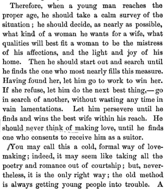 Kristin Holt | A Proper Victorian Courtship; The Marriage Guide for Young Men, part 9