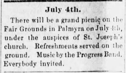 Marion County Herald of Palmyra, Missouri on June 13, 1895,