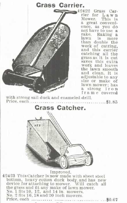 Kristin Holt | Victorian Lawn Mowers. Montgomery, Ward and Co. Spring and Summer 1895 Catalogue. Part 3 of 3.