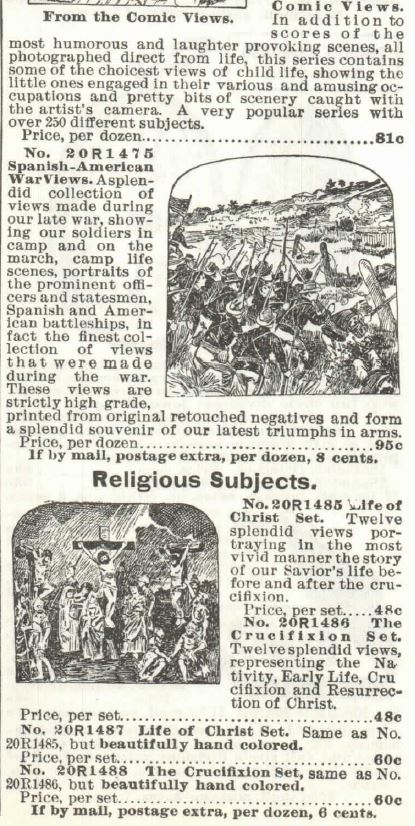 Kristin Holt | Stereoscopes: Victorian Photograph Viewing. Part 6. Stereoscopes for sale from the Sears, Roebuck and Co. Catalogue, 1902.