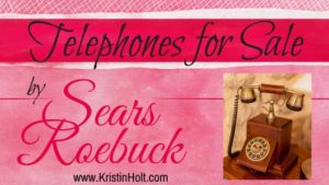 Kristin Holt | Telephones for Sale by Sears Roebuck
