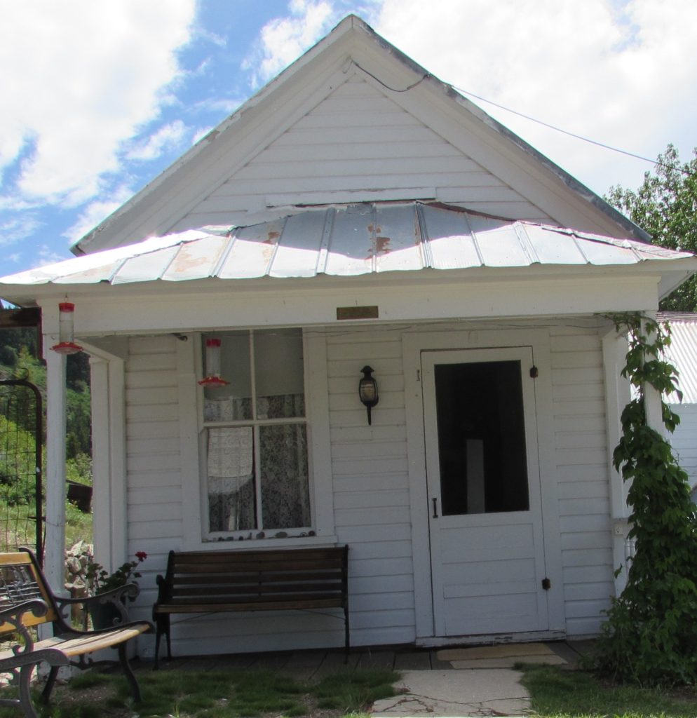 Kristin Holt | Screen Doors, a new invention!. Screen Door on Private Residence in Historic Silver City, Idaho. June 2016. Photo by Kristin Holt.