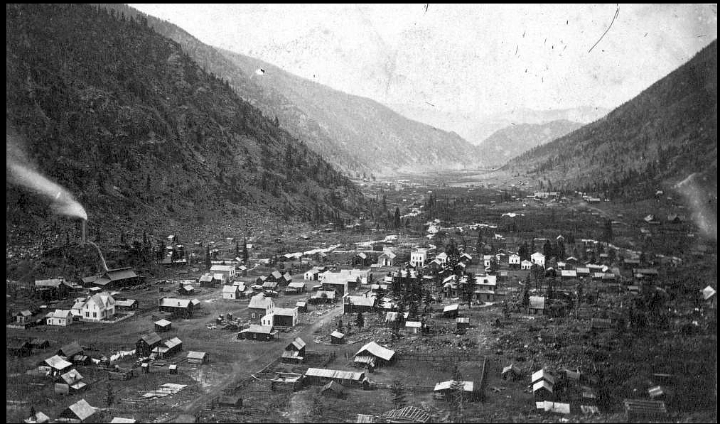 Kristin Holt | Weather as a Fictional Character: The Marshal's Surrender. Vintage photograph of Georgetown, Colorado. 1867. Image: Public Domain, courtesy of Wikipedia.