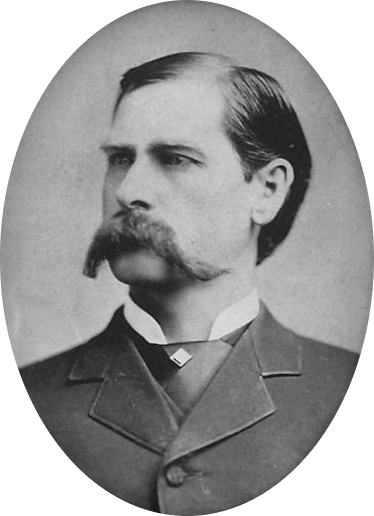 Kristin Holt | U.S. Marshals: In the Beginning: Vintage photograph of Wyatt Earp. Image: Public Domain, courtesy of Wikipeida.