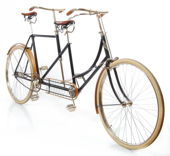 Kristin Holt | Bicycle Built for Two. Image: Victor Double-steering tandem bicycle.
