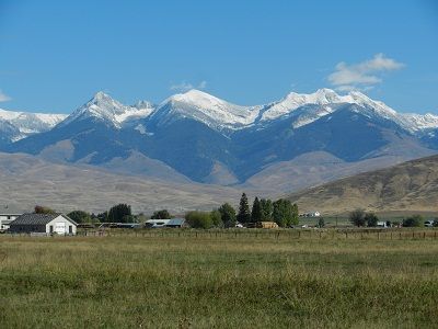 Kristin Holt | Old West Shootout--with a Rattlesnake. View of the Rockies outside Salmon, Idaho. Courtesy: Pinterest.