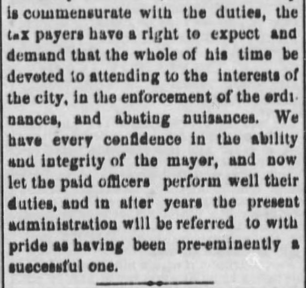 Kristin Holt | "Nineteenth Century Problems". The Black Hills Daily Times of Deadwood, South Dakota, May 22, 1884. Part 5.