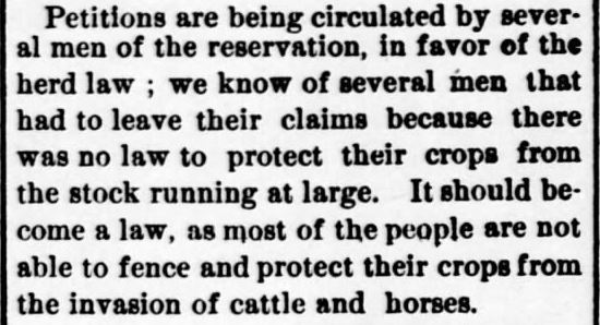 Kristin Holt | "Nineteenth Century Problems". Dodge City Times of Dodge City, Kansas, March 8, 1888.