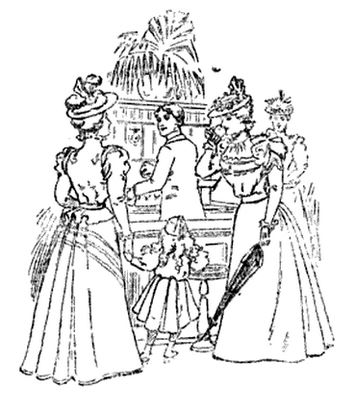 Kristin Holt | Illustration: "Ladies at the Soda Fountain" From The Spatula Soda Water Guide and book of Formulas for Soda Water dispensers, 1901.
