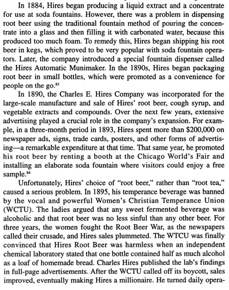 Kristin Holt | The Victorian Root Beer War. Part 1 of quote from Sundae Best--A History of Soda Fountains by Anne Cooper Funderburg.