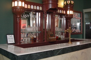 Kristin Holt | Victorian Dr. Pepper (1885). Image: Replica of the soda fountain in Morrison's Old Corner Drug Store, on display at the Dr Pepper Museum in Waco, TX.