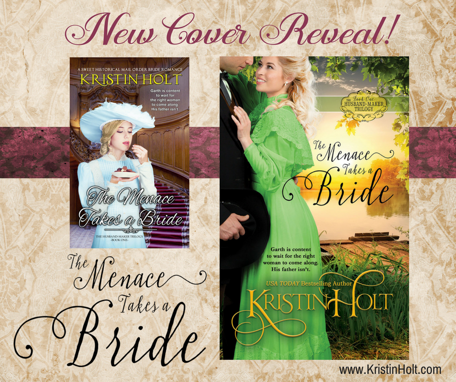 New Cover Reveal: THE MENACE TAKES A BRIDE by Kristin Holt.