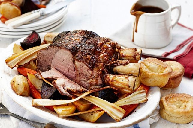 Kristin Holt | Victorian Fare: Yorkshire Pudding. Photo of roast Beef and Yorkshire Pudding. Courtesy of Taste.com.au.