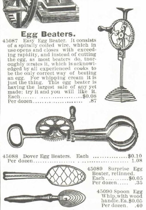 Victorian Cooking Rotary Egg Beater Kristin Holt